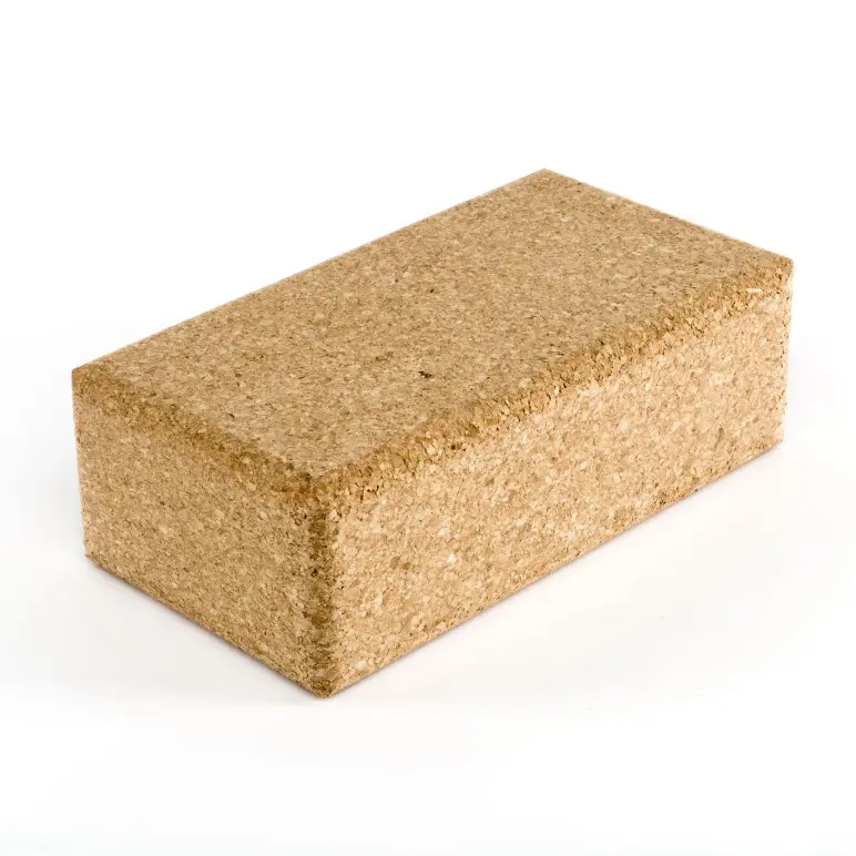 Brique pour exercice de yoga de la marque ATX en liège naturel