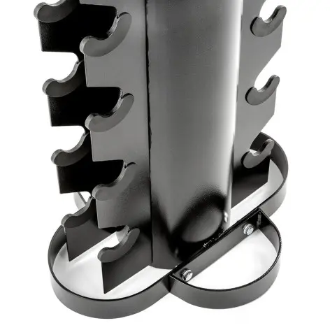 Colonne de rangement professionnelle ATX pour haltères hexagonaux/chromés - 10 paires - vue 4