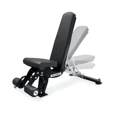 Banc de musculation réglable avec rouleau de blocage capacité de charge 500 kg - vue 2