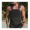 Gilet lesté de musculation professionnel 15 kg ajustable - vue 4