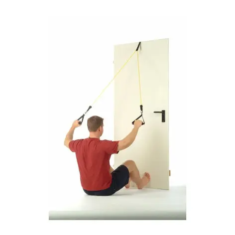Set complet d'accessoire de fitness pour entraînement en home-gym ou extérieur - vue 9