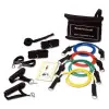 Set de fitness avec élastique et accessoires divers pour training en homegym