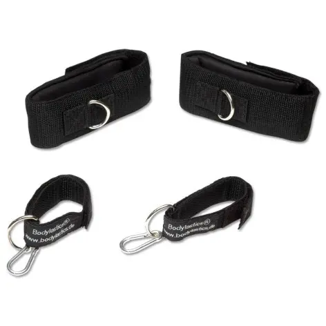Set de fitness avec élastique et accessoires divers pour training en homegym - vue 4