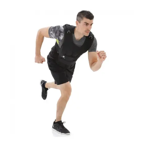 Gilet lesté de musculation charge variable 1 à 10 kg - vue 1