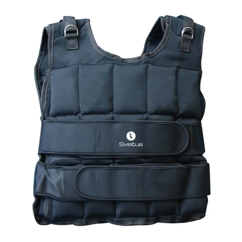 Gilet lesté de musculation charge variable 1 à 10 kg