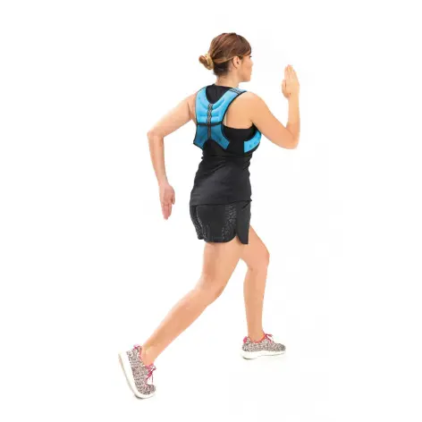 Gilet lesté de musculation 5 kg avec poche de rangement - vue 3