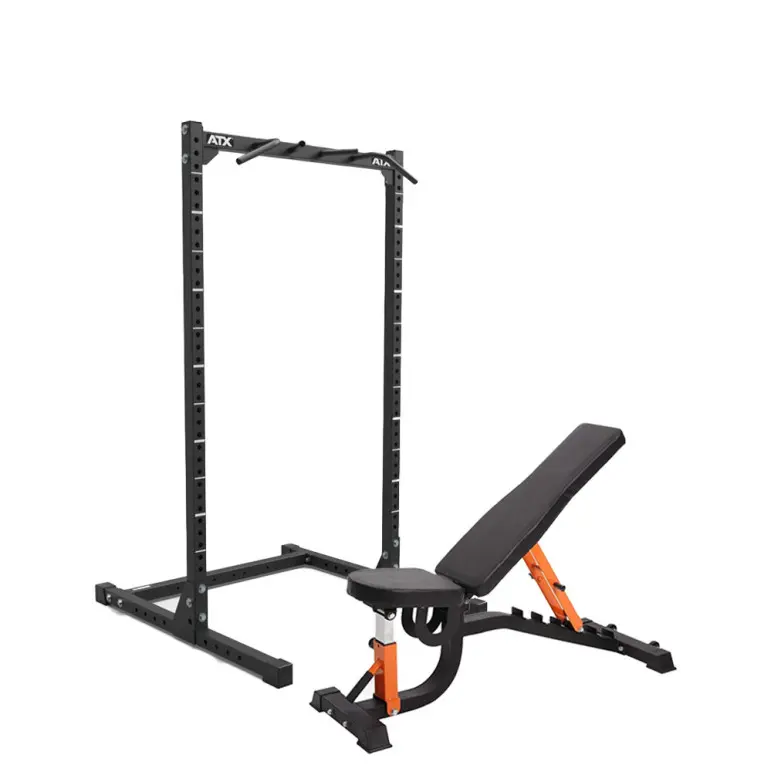 pack homegym avec demi rack à squat atx et banc de musculation réglable