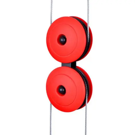 Station complète à poulie haute et basse 140 kg avec banc de musculation - vue 5