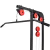 Station complète à poulie haute et basse 140 kg avec banc de musculation - vue 6
