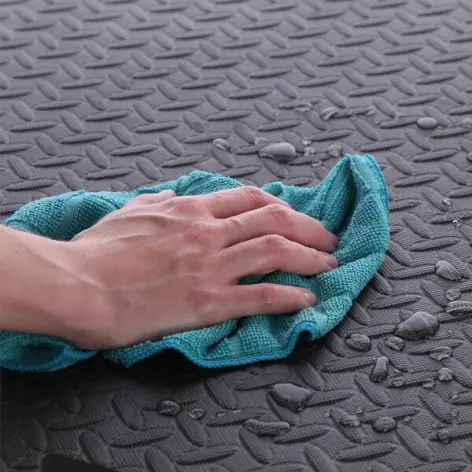 Lot de 9 dalles de sol en mousse en format puzzle - vue 7