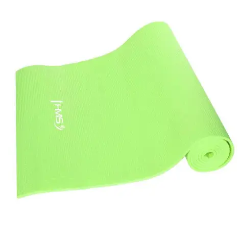 Tapis de yoga vert pour sport au sol - vue 3