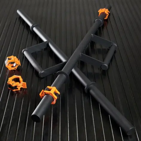 Ensemble de 2 Barres de musculation farmers walk - vue 3