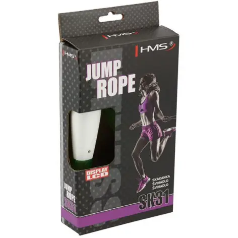 Corde à sauter avec écran LCD pour informations d'entraînement - vue 4
