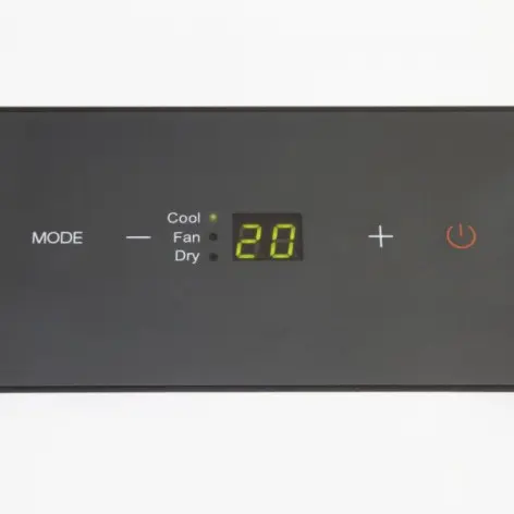 Climatisation avec mode de ventilation et déshumidification - vue 3