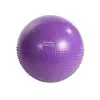 Balle de gymnastique polyvalente de 55 cm de diamètre pour exercices sportifs et massage - Pompe de gonflage incluse - vue 3