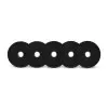 Disque de poids bumper plates en caoutchouc robuste : 5 à 25 kg