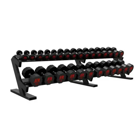 Rack de rangement pour 16 paires d'haltères de musculation - vue 5