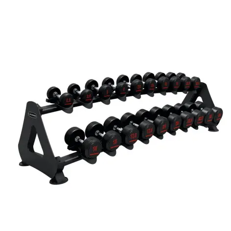 rack en acier pour 10 paires d'haltère - vue 2