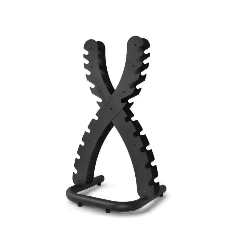 Rack d'haltères pour le rangement de 10 paires hexagonaux ou chromées