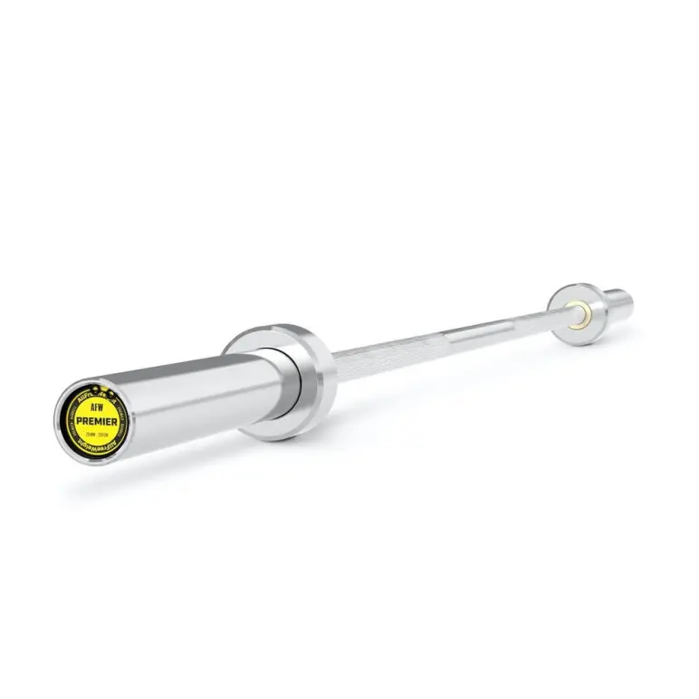 Barre de musculation 120 cm pour plaques de poids olympiques