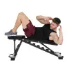 Banc de musculation hammer réglable avec roues de transport - vue 7