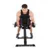 Banc de musculation hammer réglable avec roues de transport - vue 6