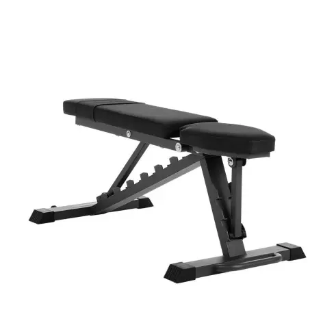 Banc de musculation hammer réglable avec roues de transport - vue 2
