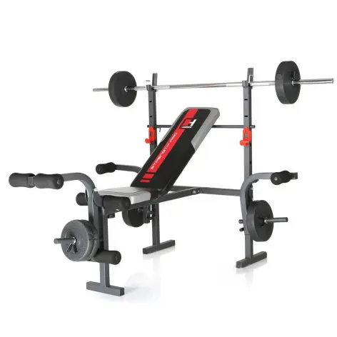 Station de musculation complète et pliable pour training à domicile - vue 2