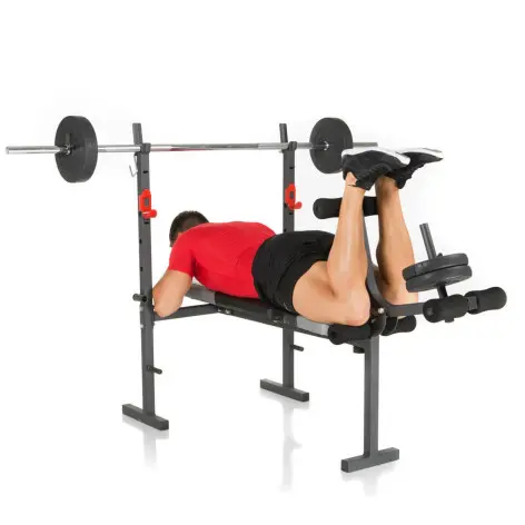 Station de musculation complète et pliable pour training à domicile - vue 9