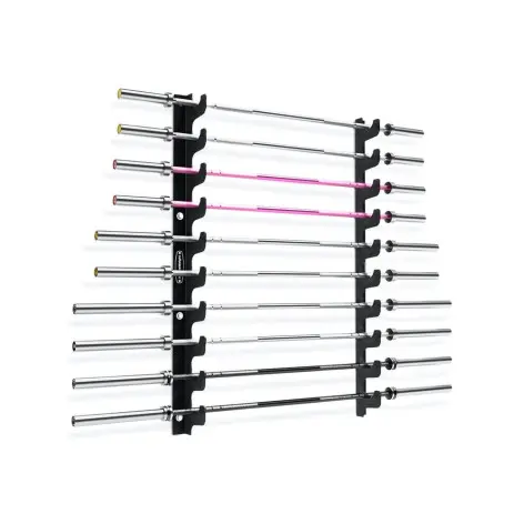 Rack de stockage pour 10 barres de musculation