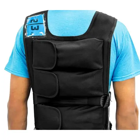Gilet lesté de musculation - vue 3
