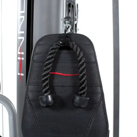 Station d'entraînement pour homegym avec postes multiples et kit d'accessoires - vue 3