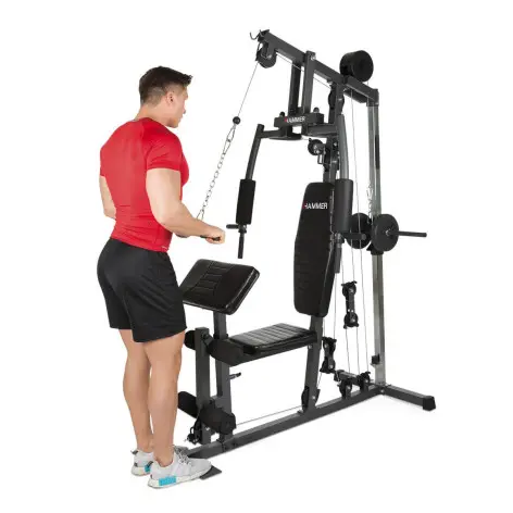 Machine de sport pour la pratique de la musculation avec postes multiples - vue 9