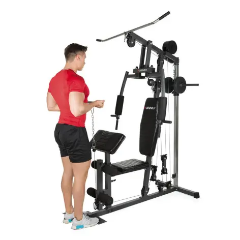 Machine de sport pour la pratique de la musculation avec postes multiples - vue 10