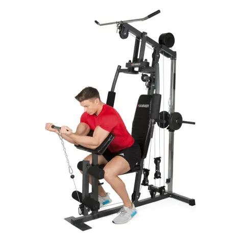 Machine de sport pour la pratique de la musculation avec postes multiples - vue 11