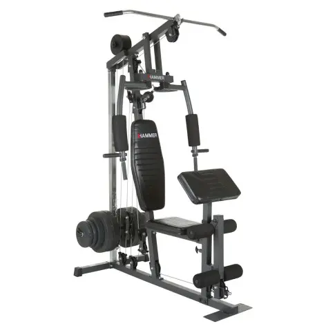 Machine de sport pour la pratique de la musculation avec postes multiples - vue 2