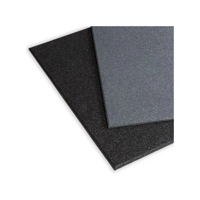 Tapis de protection sol avec surface antidérapante 1x1 mètre - Epaisseur 15 mm