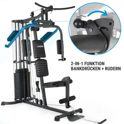 Appareil de musculation avec modules d'entraînement divers - vue 7