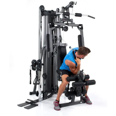Machine de musculation ultra-polyvalente avec kit d'accessoires pour home training - vue 12
