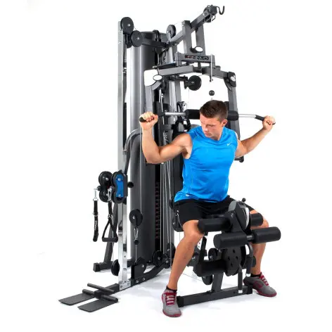 Machine de musculation ultra-polyvalente avec kit d'accessoires pour home training - vue 11