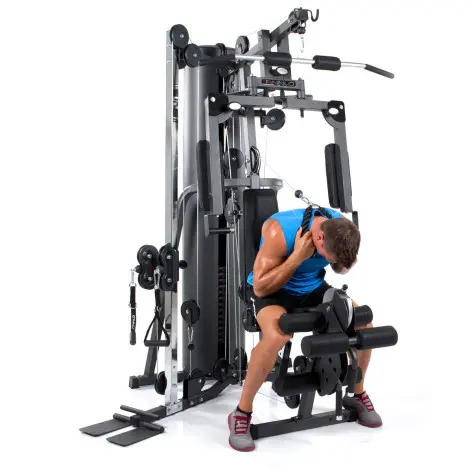 Machine de musculation ultra-polyvalente avec kit d'accessoires pour home training - vue 16