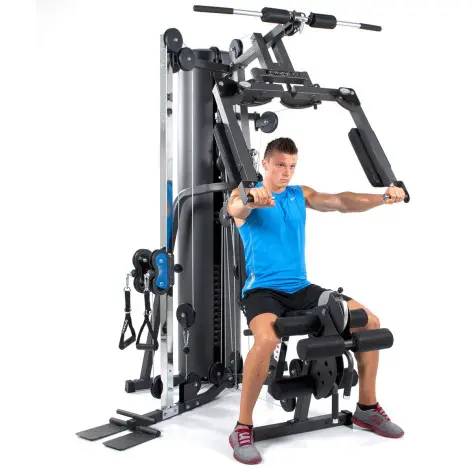 Machine de musculation ultra-polyvalente avec kit d'accessoires pour home training - vue 9