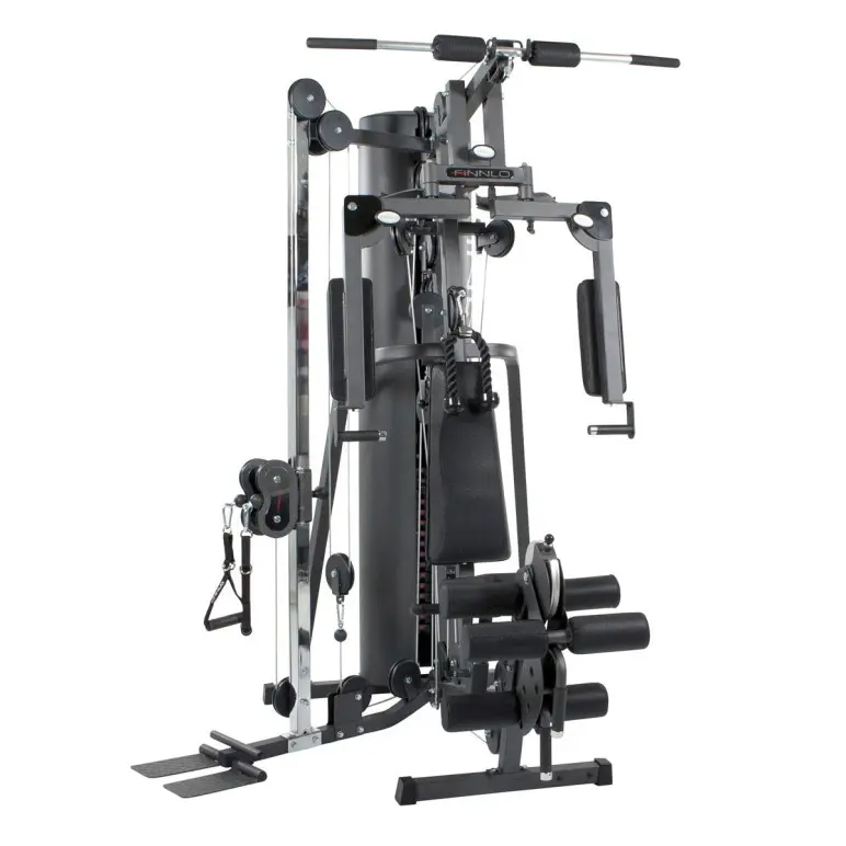 Machine de musculation ultra-polyvalente avec kit d'accessoires pour home training