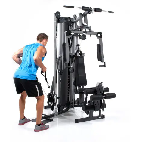 Machine de musculation ultra-polyvalente avec kit d'accessoires pour home training - vue 18