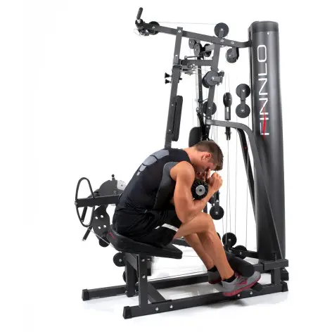 Station de musculation polyvalente avec l'extension ab/back trainer - vue 10