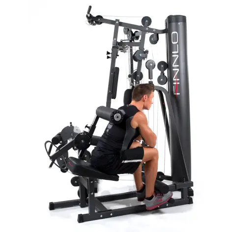 Station de musculation polyvalente avec l'extension ab/back trainer - vue 11