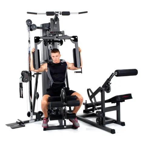 Station de musculation polyvalente avec l'extension ab/back trainer - vue 12