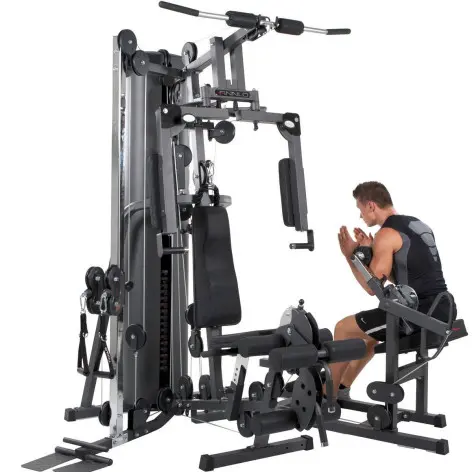 Station de musculation polyvalente avec l'extension ab/back trainer - vue 13