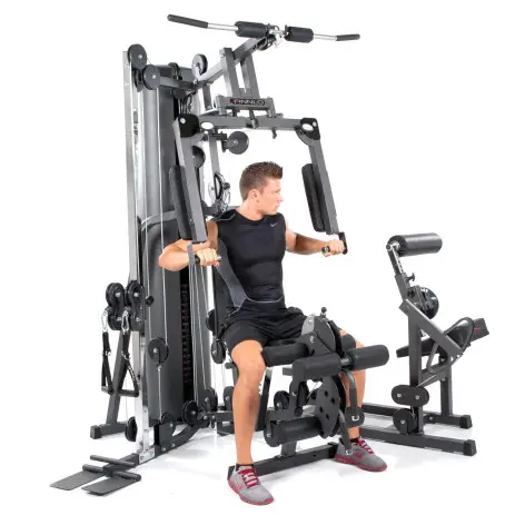 Station de musculation polyvalente avec l'extension ab/back trainer - vue 14