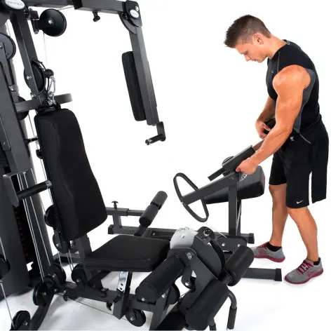 Station de musculation polyvalente avec l'extension ab/back trainer - vue 15
